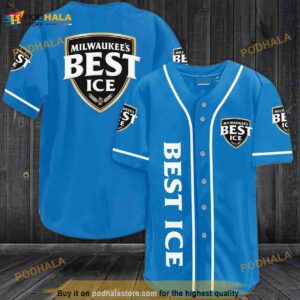 Milwaukee’s Best Ice Beer 3D Baseball Jersey