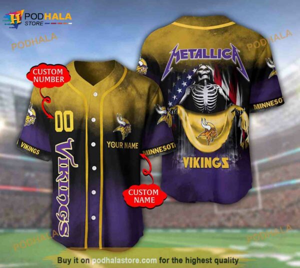 Minnesota Vikings 3d Personalized Gift