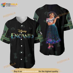 Mirabel Madrigal Encanto Disney Cartoon 3D Baseball Jersey