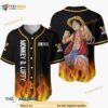 Monkey D Luffy Op Anime 3D Baseball Jersey Shirt