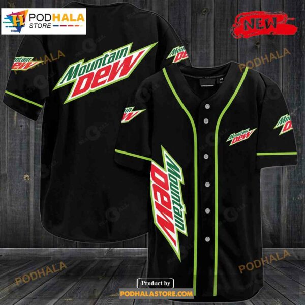 Mountain Dew Baseball Jersey