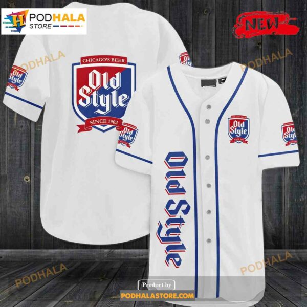 Old Style Chicago’s Beer Baseball Jersey