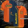 Orange And Navi Split Bodhizafa Beer 3D Baseball Jersey