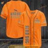 Orange Bird Dog 3D Baseball Jersey