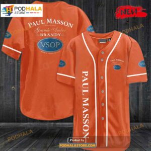 Paul Masson Brandy All Over Print Unisex Baseball Jersey