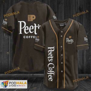 Peet’s Coffee 3D Baseball Jersey