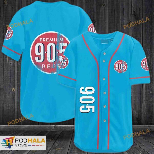 Permium 905 Beer Unisex 3D Baseball Jersey