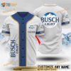 Personalized Basic Busch Light 3D Baseball Jersey