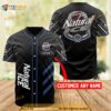 Personalized Black Natural Ice 3D Baseball Jersey