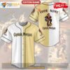 Personalized Captain Morgan All Over Print Yellow Unisex Baseball Jersey