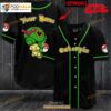 Personalized Caterpie Pokemon Black Design Baseball Jersey