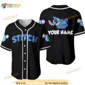 Personalized Chilling Stitch All Over Print 3D Baseball Jersey