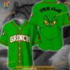 Personalized Christmas Grinch Baseball Jersey