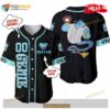 Personalized Genie Aladdin Disney All Over Print Black Baseball Jersey