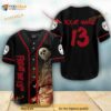 Personalized Happy Halloween Jason Voorhees 3D Baseball Jersey