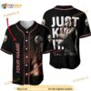 Personalized Horror Jason Voorhees Just Kill It 3D Baseball Jersey