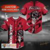 Personalized Name Atlanta Falcons Unique Gifts NFL Baseball Jersey Shirt