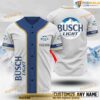 Personalized Name Basic Busch Light 3D Baseball Jersey