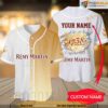 Personalized Name Basic Rémy Martin 3D Baseball Jersey