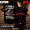 Personalized Name Being A Us Marine Is A Choice Black Baseball Jersey Shirt