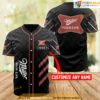 Personalized Name Black Miller High Life 3D Baseball Jersey