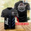 Personalized Name Black Natural Ice 3D Baseball Jersey