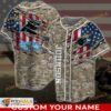 Personalized Name Carolina Panthers NFL 3D Baseball Jersey Shirt 2