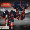 Personalized Name Chicago Bears NFL Custom Number 3D Baseball Jersey Shirt