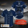 Personalized Name Dallas Cowboys NFL Custom Name 3D Baseball Jersey Shirt