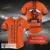 Personalized Name Denver Broncos NFL 3D Baseball Jersey