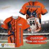 Personalized Name Denver Broncos NFL Custom Name 3D Baseball Jersey Shirt