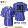 Personalized Name Disney Evil Villains 3D Baseball Jersey