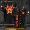 Personalized Name Emboar Pokemon 3D Baseball Jersey