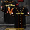 Personalized Name Fearow Pokemon 3D Baseball Jersey