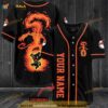 Personalized Name Infernape Pokemon 3D Baseball Jersey