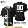 Personalized Name Jack Skellington 3D Baseball Jersey