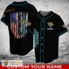 Personalized Name Jacksonville Jaguars NFL Baseball Jersey Shirt