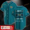 Personalized Name Jacksonville Jaguars NFL Team 3D Baseball Jersey