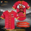 Personalized Name Kansas City Chiefs NFL Jackson 3D Baseball Jersey Shirt