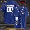 Personalized Name Labatt Blue Unisex 3D Baseball Jersey – Navy