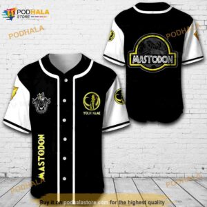 Personalized Name Mastodon Power Rangers Unisex 3D Baseball Jersey