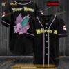 Personalized Name Nidoran M Pokemon 3D Baseball Jersey