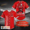 Personalized Name Number Tampa Bay Buccaneers NFL 3D Baseball Jersey Shirt