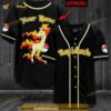 Personalized Name Rapidash Pokemon 3D Baseball Jersey