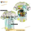 Personalized Name Scooby Doo Made In The 80s 3D Baseball Jersey Shirt