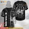 Personalized Name Star Wars Darth Vader Unisex 3D Baseball Jersey