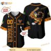 Personalized Name Tigger Winnie The Pooh Playing Baseball 3D Baseball Jersey