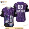 Personalized Name Ursula Pattern The Little Mermaid 3D Baseball Jersey