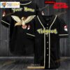 Personalized Pidgeot Black Design Baseball Jersey