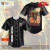 Personalized Star Wars Cute Boba Fett All Over Print Black Baseball Jersey